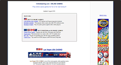 Desktop Screenshot of onlinegaming.com